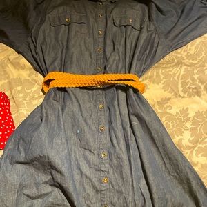 Brand new with tags women’s plus size Jean dress 3x